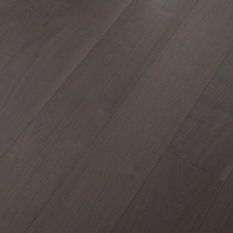 Floor High Quality Three layers of black walnut solid wood floor ENF class wear-resistant silent