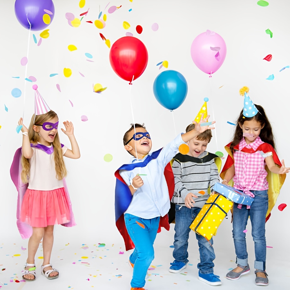 Детская накидка и маска супергероя, праздничные Маскарадные Костюмы супергероев