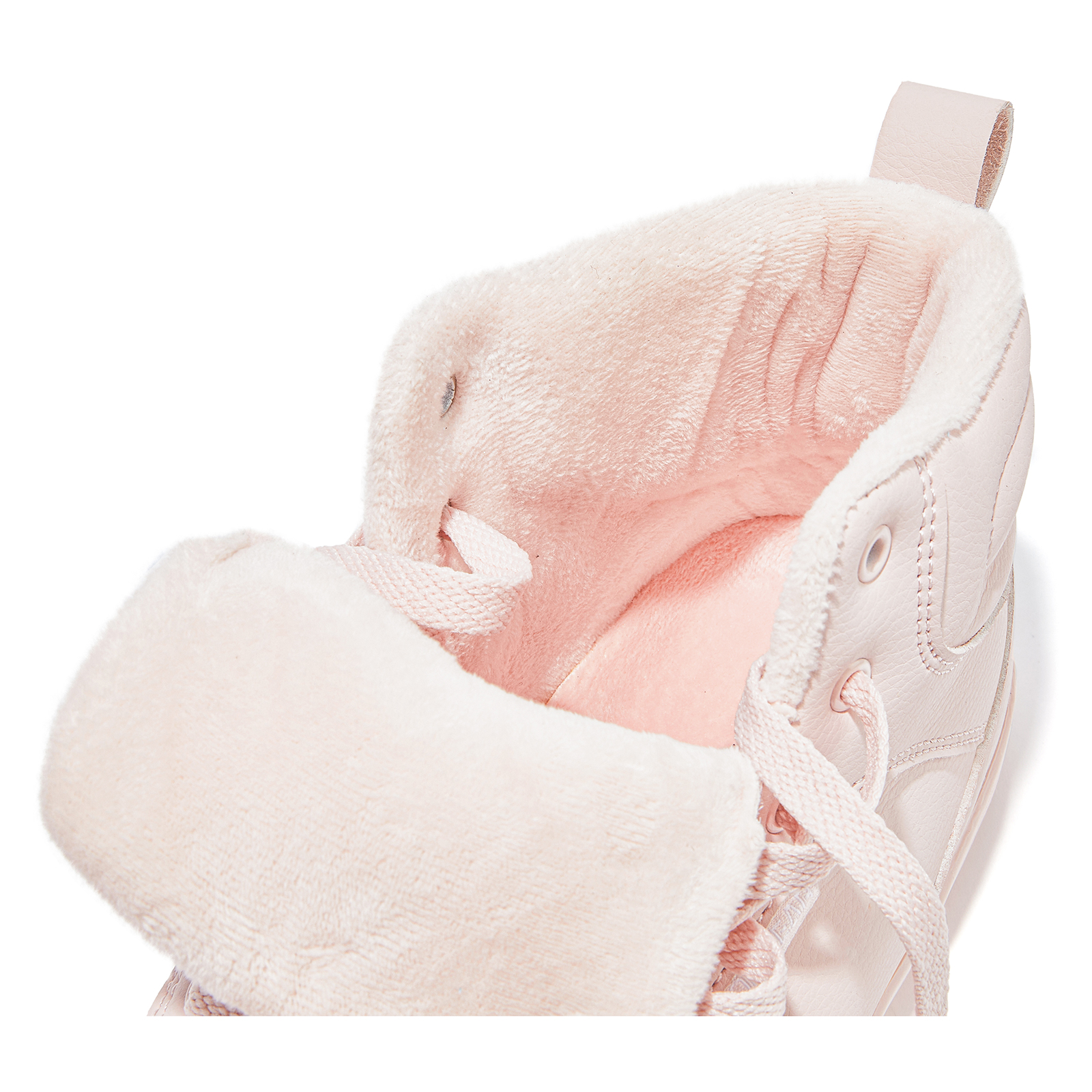 HOBIBEAR Unisex Winter Barfußschuhe Damen Herren Breite Zehenbox Kunstpelz Gefütterte Knöchel Sneakers Kunstleder Schnürschuhe