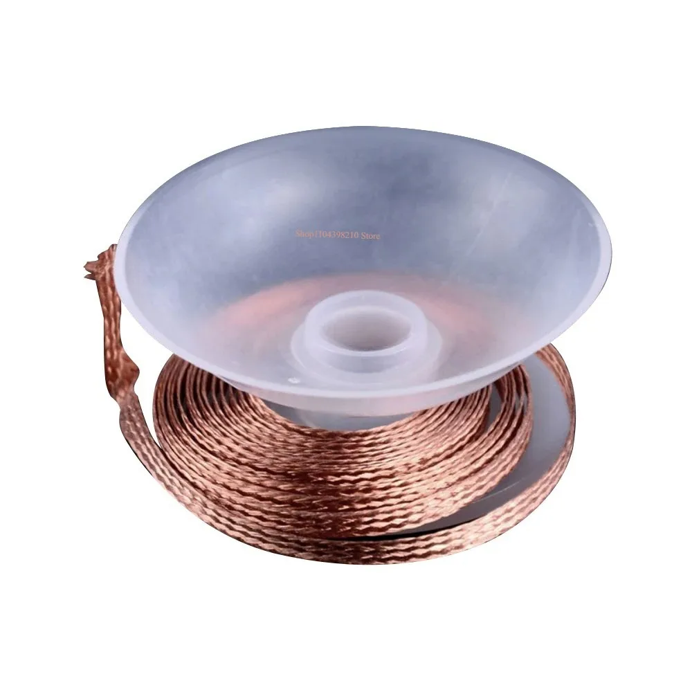 1/5/10 stücke 1,5mm-3,5mm 1,5 M-3M Entlöten Geflecht Solder entferner Docht Draht Schweißen Zinn Sucker Kabel Blei Schnur Flussmittel Reparatur Werkzeug