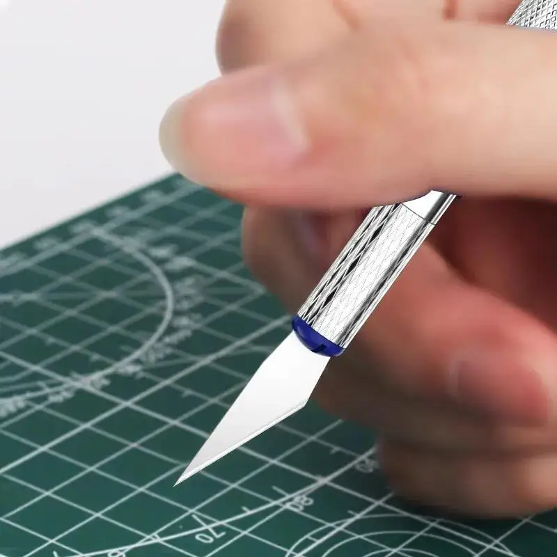 13 pezzi set di coltelli da intaglio in acciaio al carbonio opere d'arte incisione kit di taglierine per legno modello riparazione punte di carta coltello per scultura multiuso
