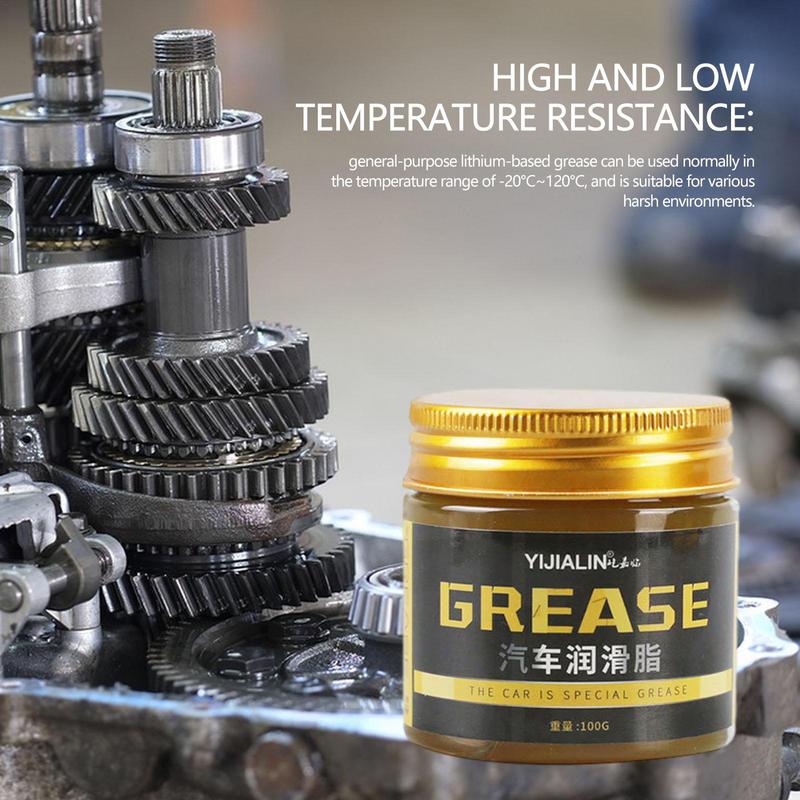 Grasa para cojinetes de rueda, 100g, lubricante impermeable de alto rendimiento, grasa de alta temperatura utilizada para proteger los rodamientos del cubo del automóvil