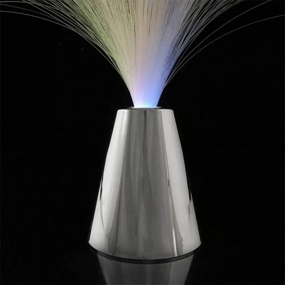 โคมไฟ LED ใยแก้วนำแสงหลากสีสำหรับตกแต่งภายในไฟประดับดาวในวันหยุดโคมไฟแต่งงานไฟ LED สำหรับตกแต่งตอนกลางคืน