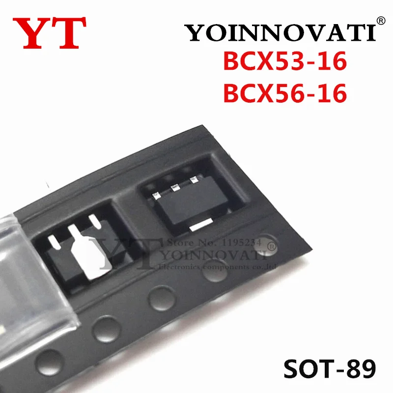 100PCS BCX53-16 AL PNP BCX56-16 BL NPN