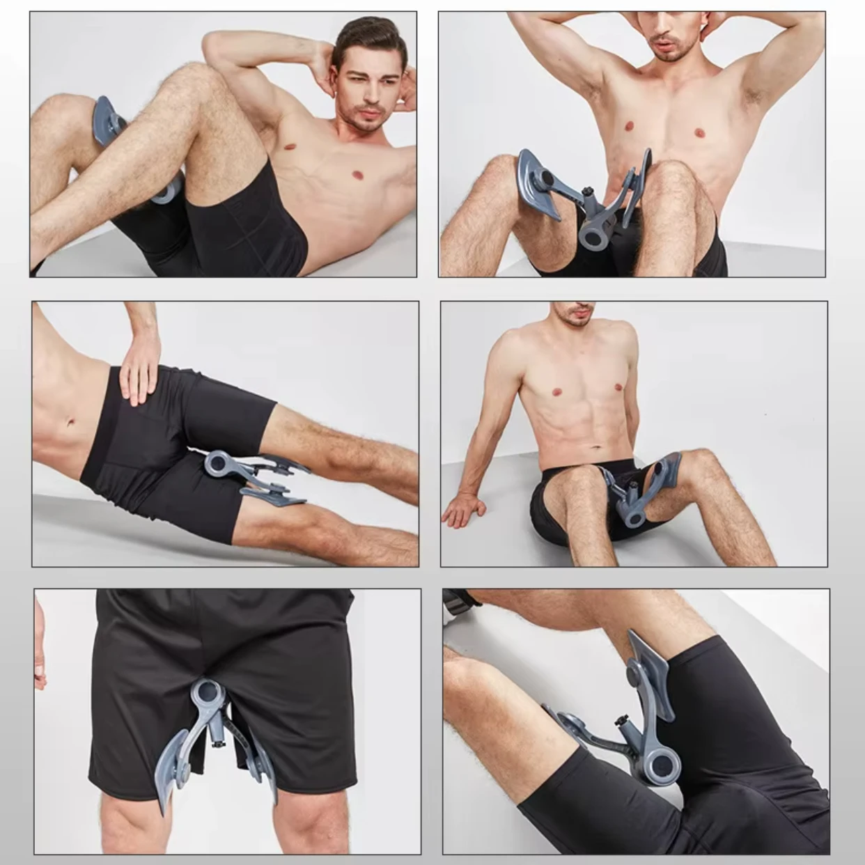 Attrezzatura per il fitness Kegel Esercizio domestico Allenatore di muscoli pelvici della bacino Attrezzature per glutei per uomo Esercitatore da pavimento - Rafforzare