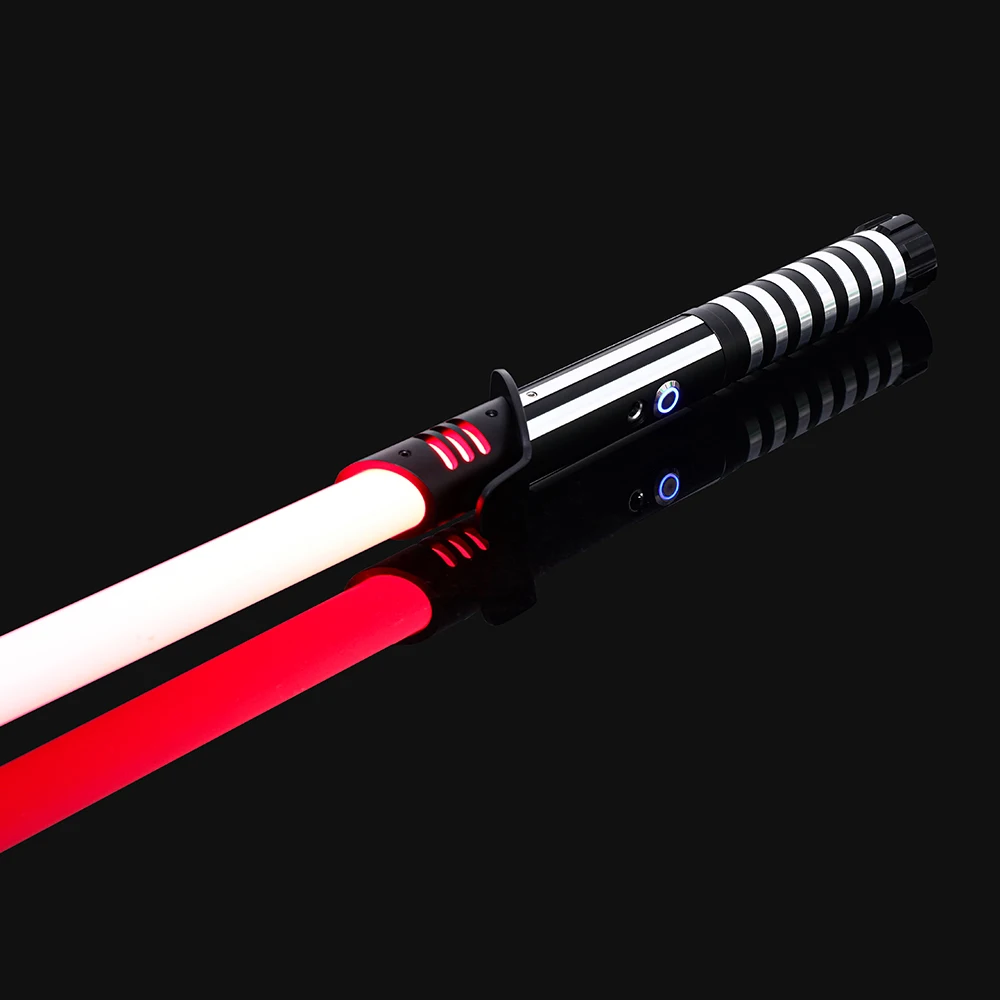 RGB Metallo Spada Laser Spada Giocattoli Luce Sciabola Espada Brinquedos Sabre De Luz Juguetes Kpop Lightstick Zabawki Oyuncak