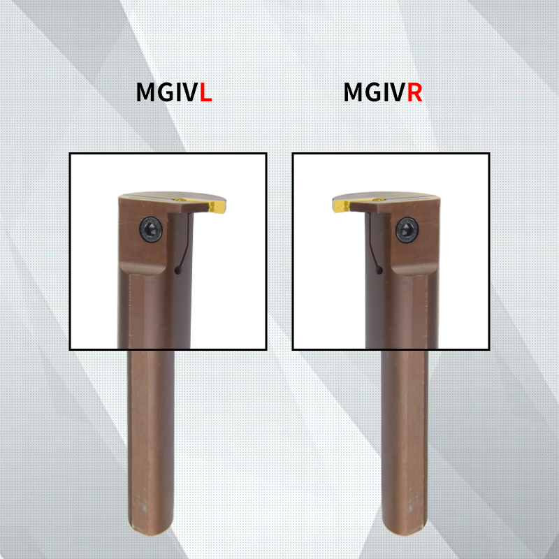 Internal Grooving Cutter Bar Cutting Tool Hole Slotting Tool Lathe MGIVR2016/2520/3125 Cutter Spring Steel Plates Other Tools