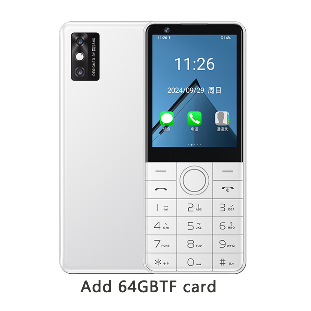 NEW DOOV R77 PRO 4G Smart Touch Screen 2.8 Inch Keypad Mobile Phone  3GB+32GB 3000mAh Android 13 Whatsapp