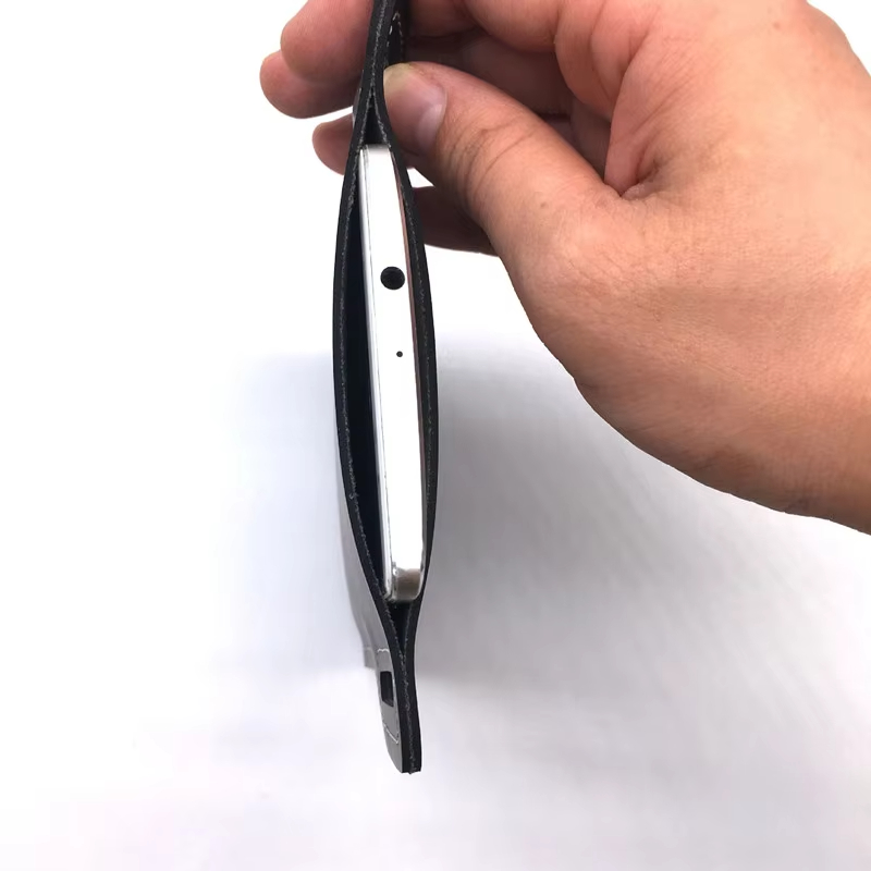 Riñonera de cuero vintage para hombre, bolsa cruzada para teléfono para deportes al aire libre, trabajo, senderismo, 1 ud. ​