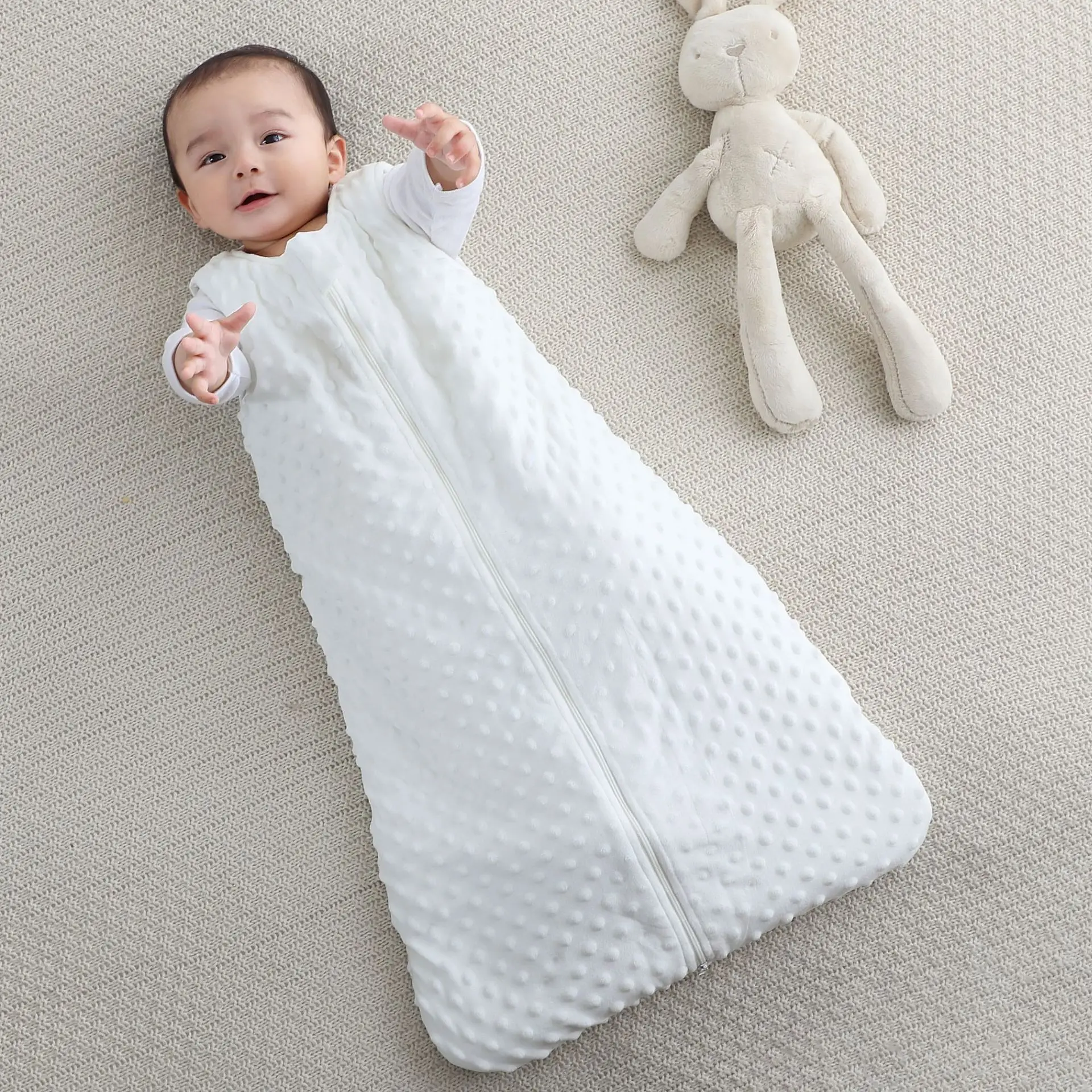 เด็กสวมใส่ผ้าห่ม Swaddle TRANSITION ถุงนอนแขนกุดนุ่มทารกแรกเกิดถุงนอนผ้าห่มอุ่นเสื้อกั๊ก Sleep Sack ผ้าปูที่นอน
