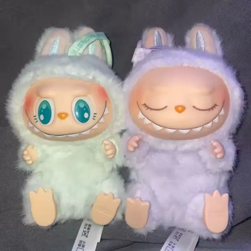 高品質レプリカ V2 座っているパーティー Labubu 飾り家の装飾工芸品クリスマスギフト Labubu モンスターキーリング子供のおもちゃ