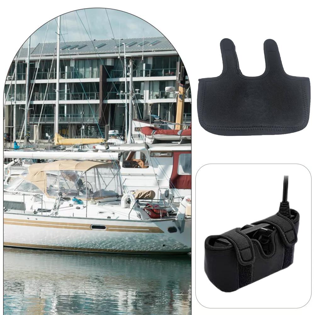 Transdutor capa de viagem transdutor capa protetora para garmin livescope lvs34 neoprene impermeável à prova de uv scratch-resista v7h6