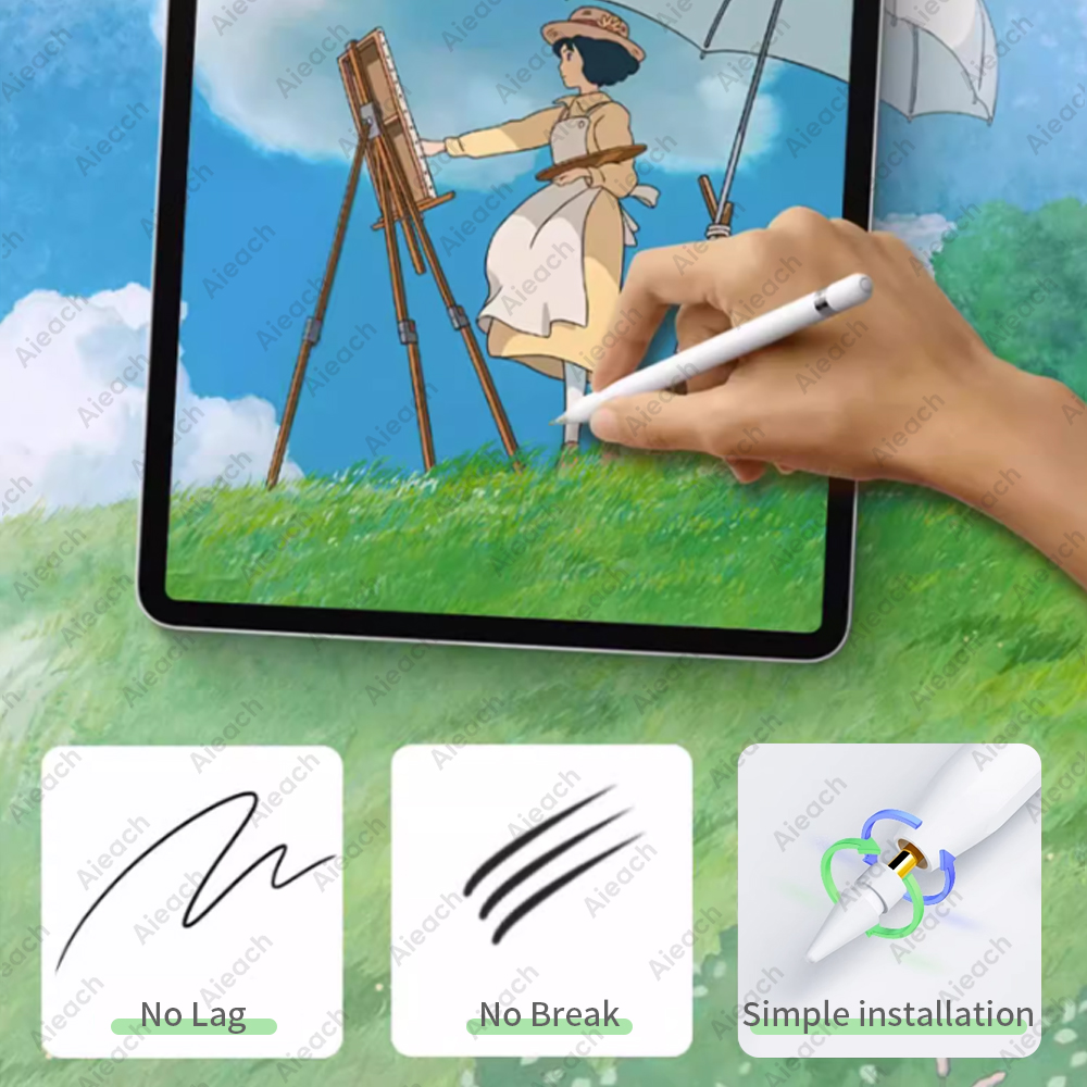 애플펜슬 펜촉 for Apple Pencil Nib Tip for Apple Pencil 2 1 / Pro / USB C for Apple Nib iPad Pencil Tip , Enough for 4 Years of USE