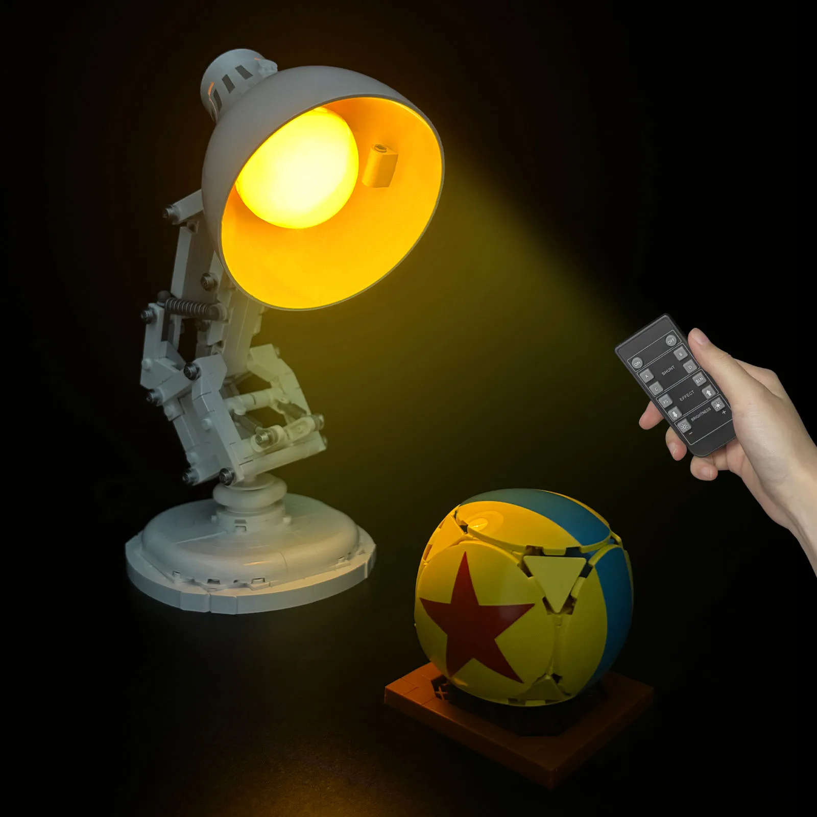 Набор светодиодных фонарей LYBMTWF 21357, подходит для строительных блоков Luxo Jr., кирпичей, игрушек-ламп «сделай сам» (модель в комплект не входит)