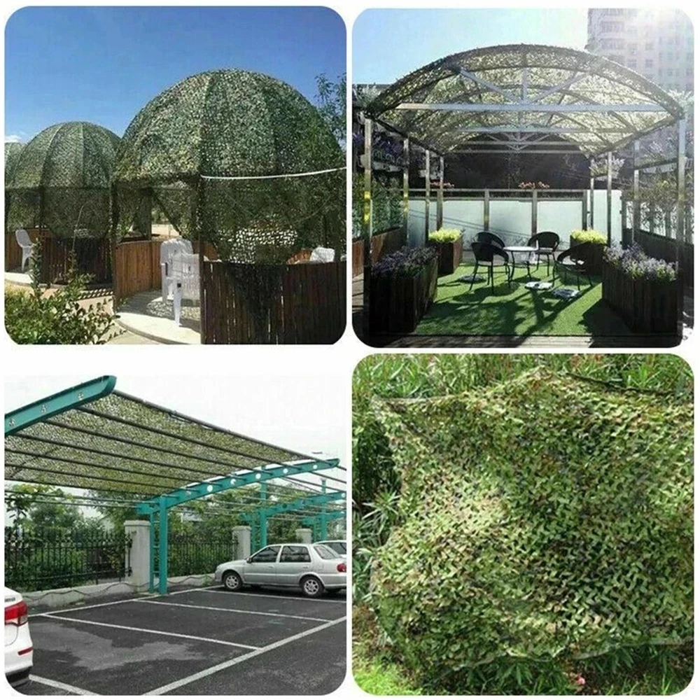 hunting camouflage net outdoor sunshade garden sunshade terrace car camouflage net white jungle beige desertCar camouflage net