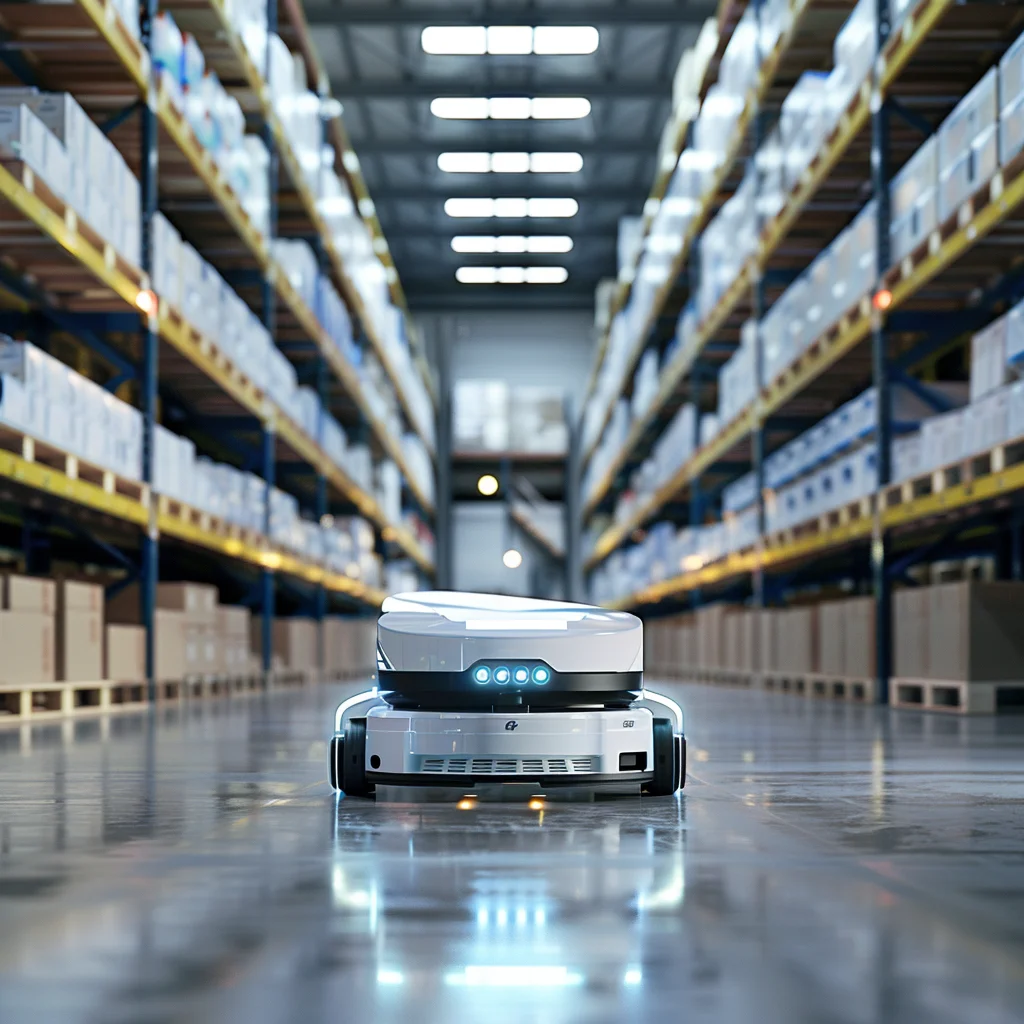 Robot de transporte de logística Carga autónoma Entrega comercial móvil Servindo robots de logística Robot Agv