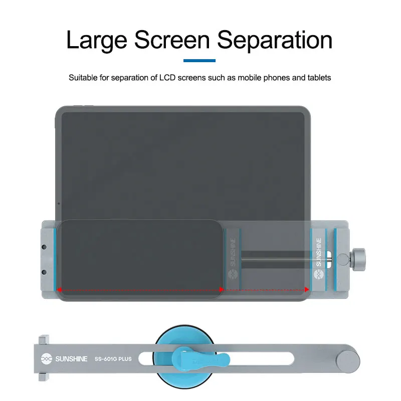 SUNSHINE SS-601G Plus layar LCD, Pencabut layar LCD multifungsi bebas pemanasan untuk ponsel dan tablet