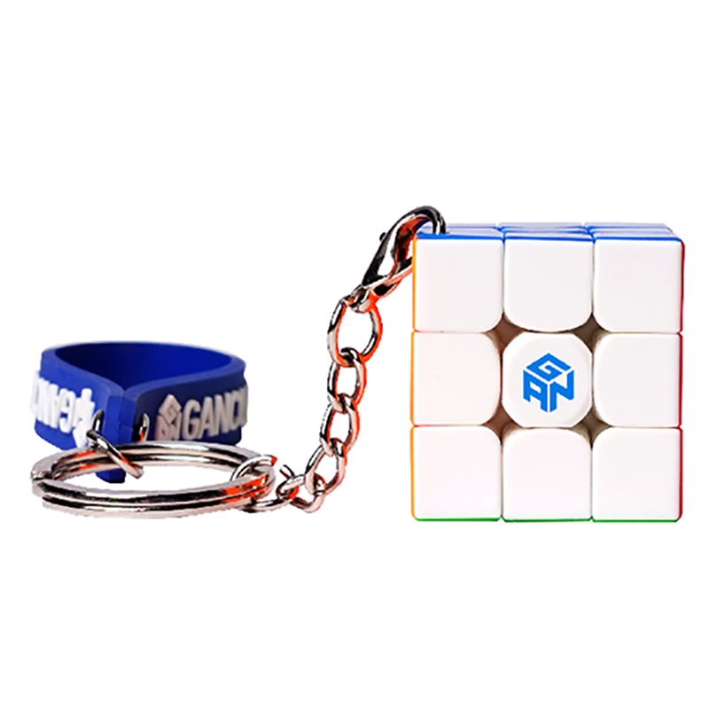 GAN330 พวงกุญแจ Cube 3x3x3 ปริศนา Magic Speed De Velocidad 328 ของเล่น