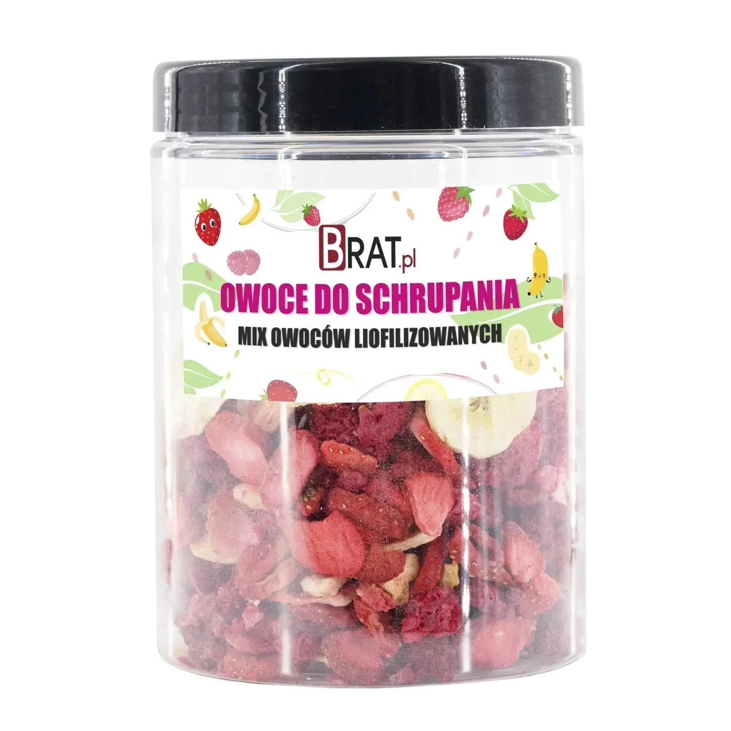 Owoce do schrupania - mix owoców liofilizowanych 60g