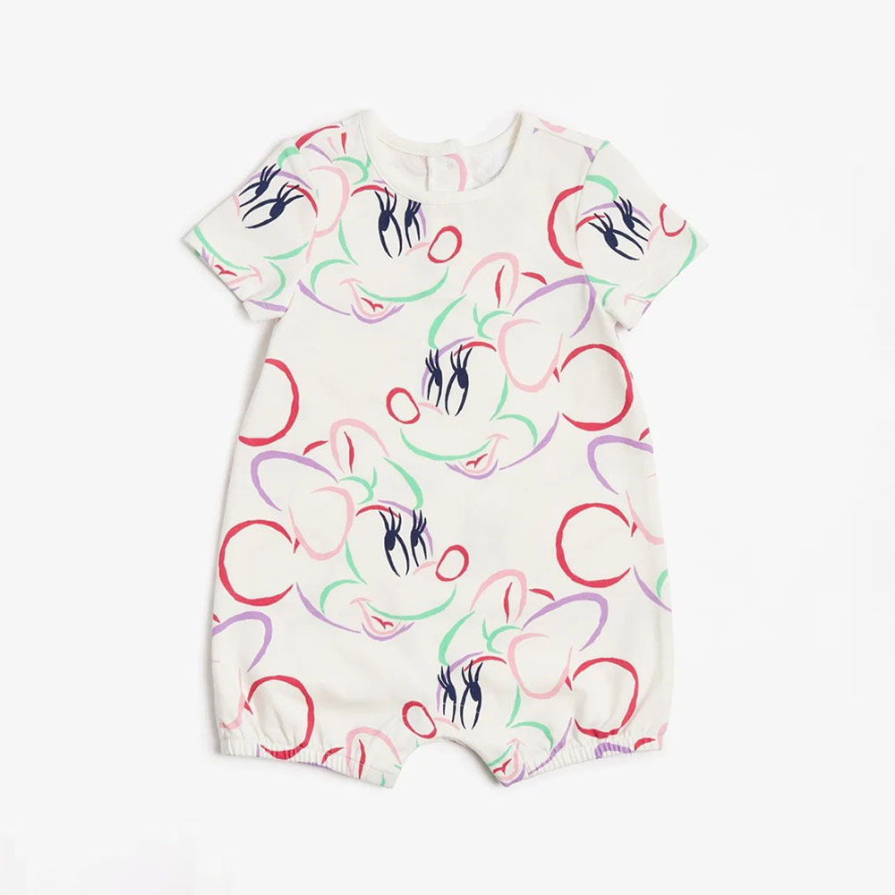 Ropa de bebé recién nacido, mono de dibujos animados de Mickey para niña y niño, ropa de una pieza de manga corta, disfraz para niño pequeño, pelele, mono infantil