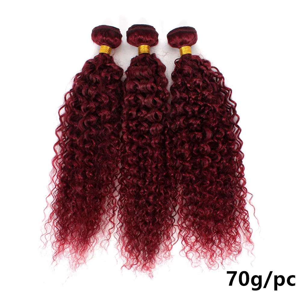 99j afro kinky encaracolado pacotes 28 "30" 1/3/4 pçs 100% extensões de cabelo humano não processado virgem tecer cabelo humano pacotes jerry curl