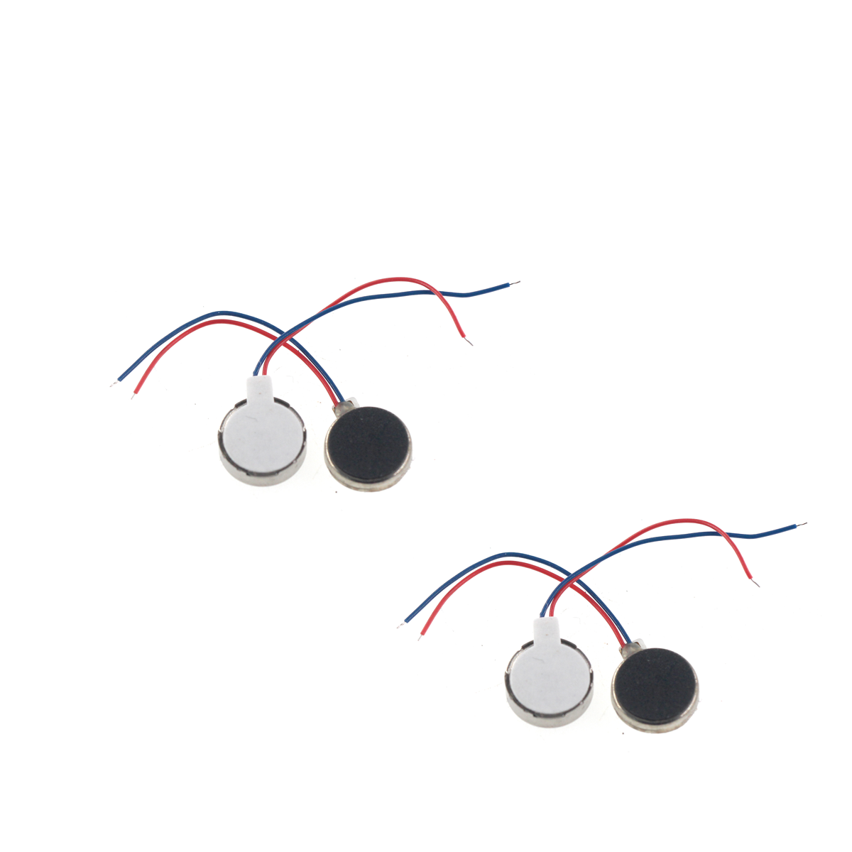 2PCS 0827 1034 1027 1030 Mini Vibration Motors DC 3V Flat Coin Button-Type Micro DC Vibrating Motor For Mobile Cell Phone Pager