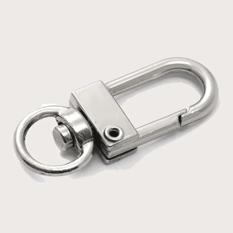 8 ชิ้น/ล็อตโลหะ Universal หัวเข็มขัดหัวเข็มขัดหลายสี Key BUCKLE หัวเข็มขัดกุ้งก้ามกรามหัวเข็มขัดกระเป๋าอุปกรณ์เสริม