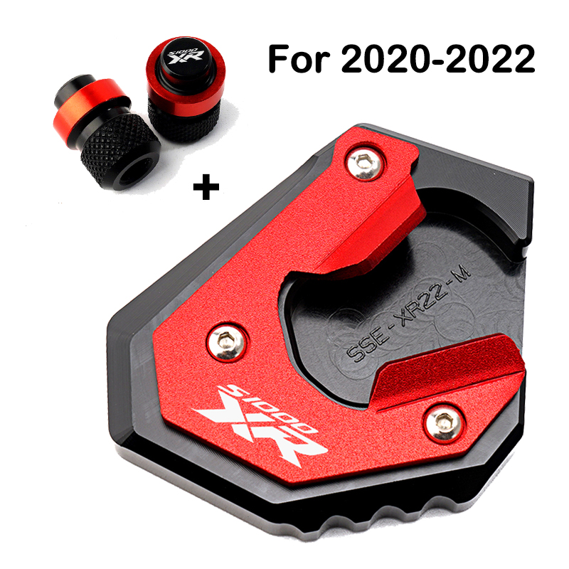 Para BMW S1000XR S 1000 XR S 1000XR 2017-2023 accesorios de motocicleta soporte lateral extensión almohadilla ampliadora tapas de válvula de neumático