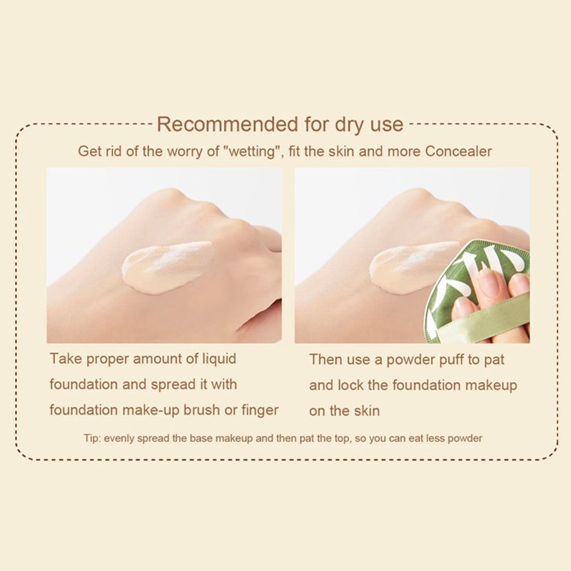 Grande soffio per trucco Waterdrop, spugna morbida di zucchero filato, per fondotinta e correttore, uso bagnato e asciutto, lunga durata, unisex, sicuro per la pelle