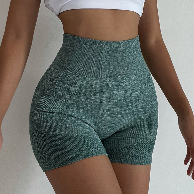 Pantalones cortos de Yoga para mujer, mallas deportivas de cintura alta para levantamiento de glúteos, Control de barriga, gimnasio, correr, pantalones estirados, ropa deportiva informal