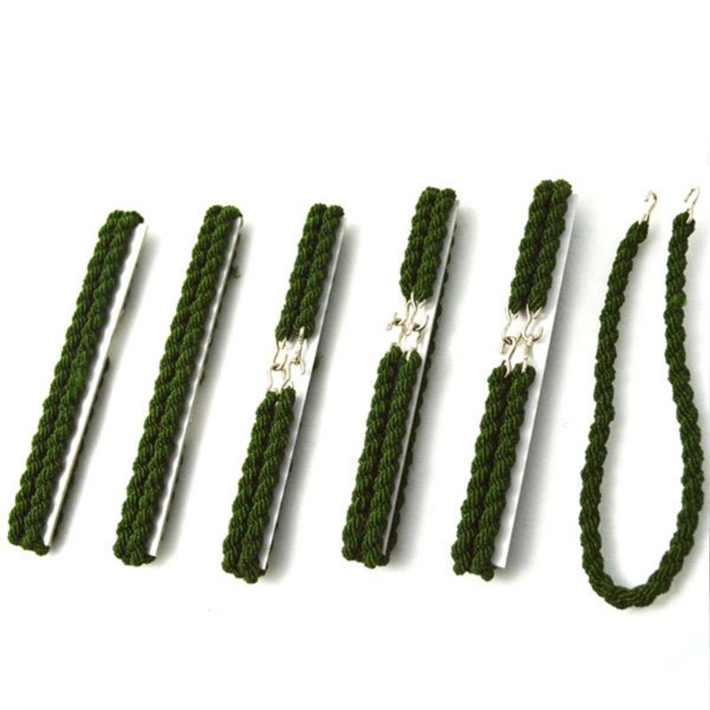 D0ub 10 stcs tactisch legging elastische touwbroekbeenriem fietsen laars rubberen bands