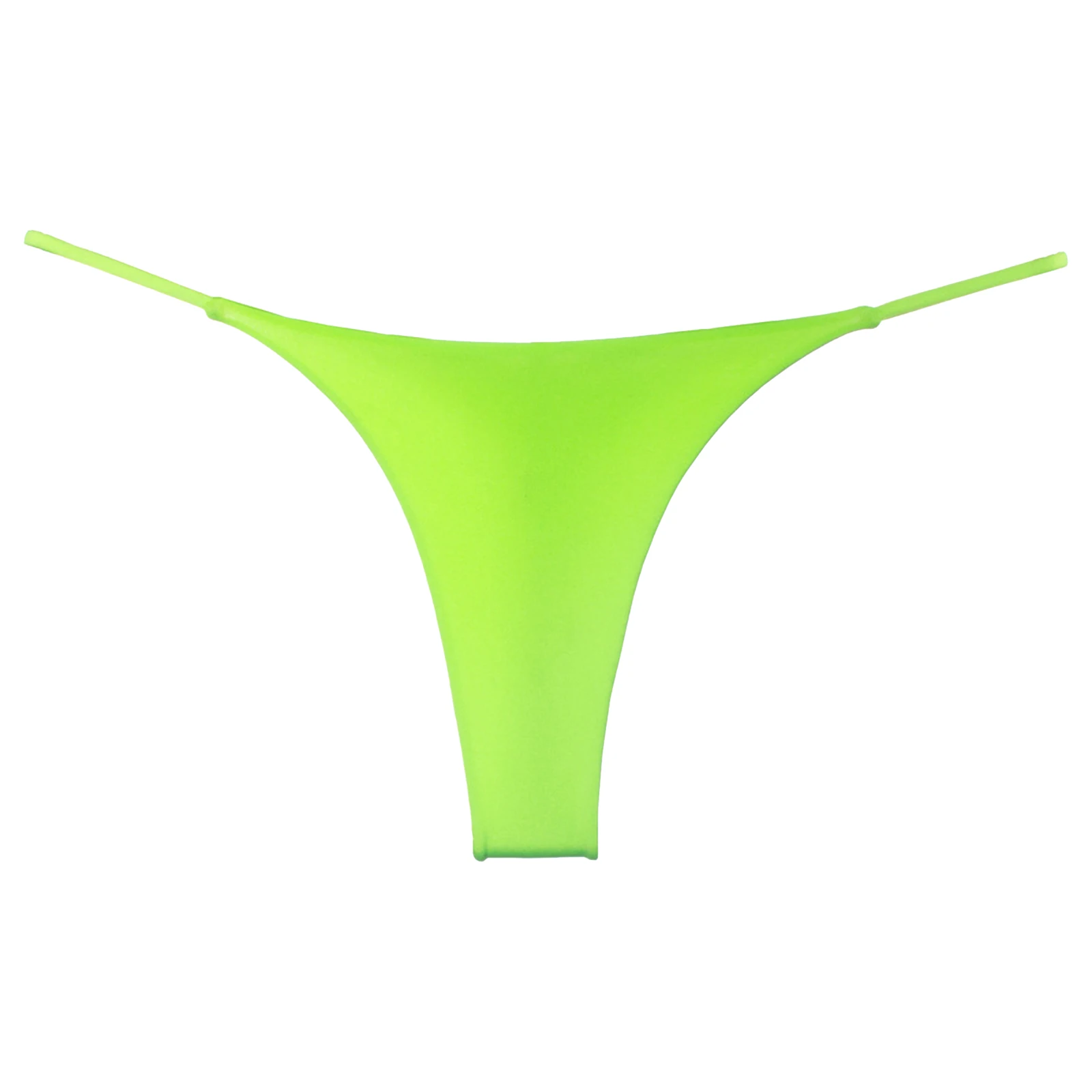 Maillot de bain pour femmes, taille basse, string, bas de bikini, plage, bain de soleil, dos en T
