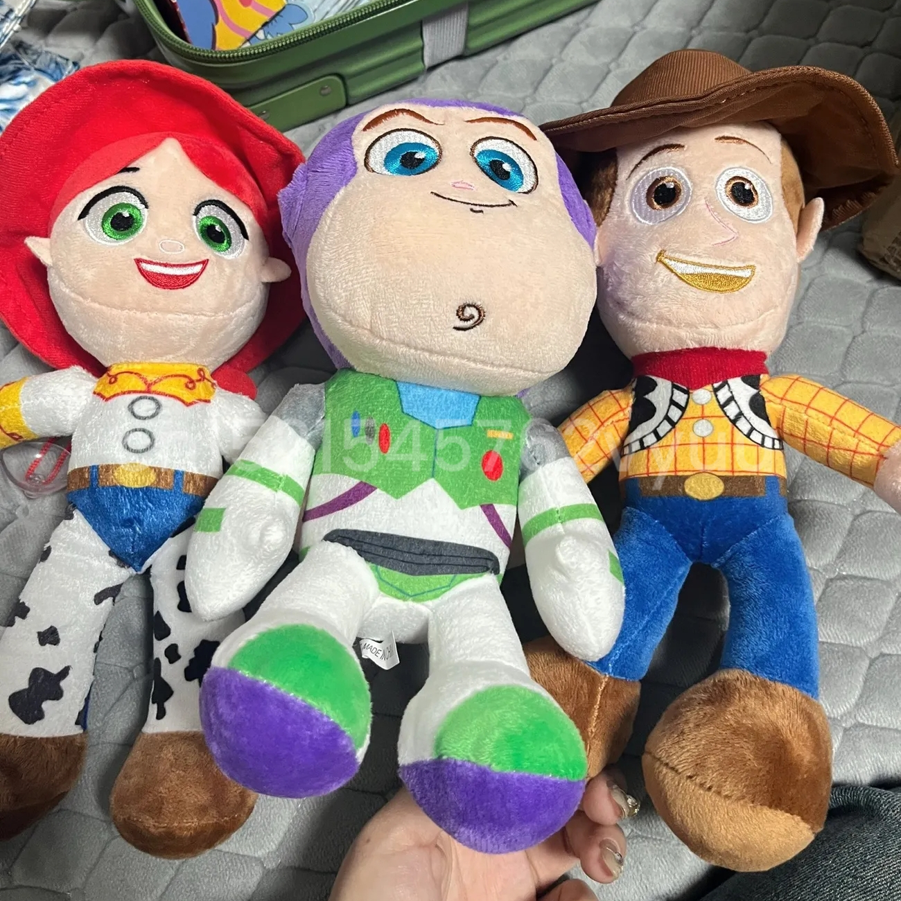 23 cm süßes Woody Buzz Lightyear Plüschtier, schöne gefüllte Anime-Jesse-Plüschtiere, Anhänger, Cartoon-Puppe, Heimdekoration, Weihnachtsgeschenke
