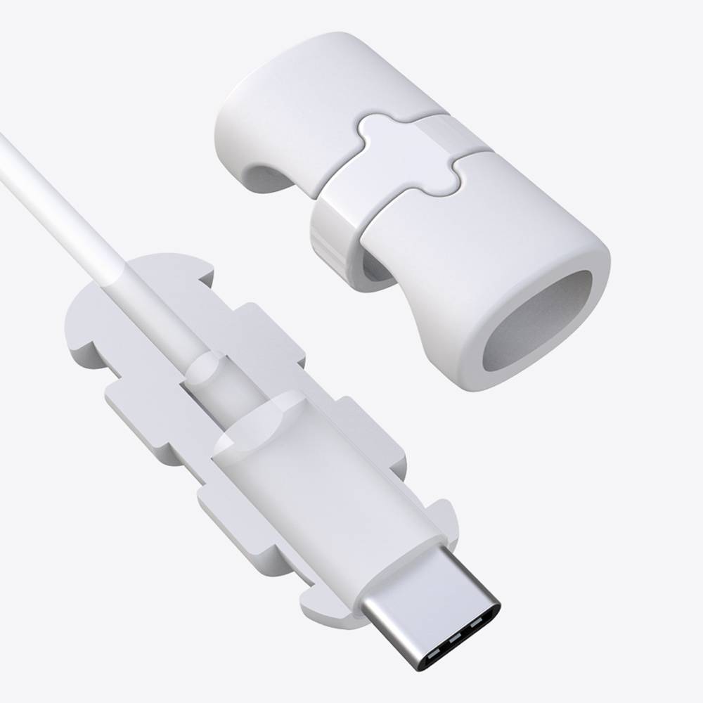 KCNKON Ladegerät Kabelschutz USB Kabelschutz, für iPhone/Android Kabel Anti-Breaking Handy Kabel Ladekabel Prot