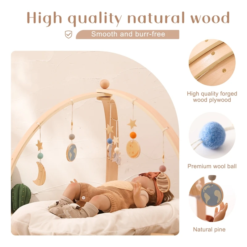 ของเล่นเด็กรถเข็นเด็ก Rattles และโทรศัพท์มือถือการ์ตูนจี้สําหรับ Baby GYM Bracket ของเล่นเด็ก 0 12 เดือน Rattles & โทรศัพท์มือถือจี้