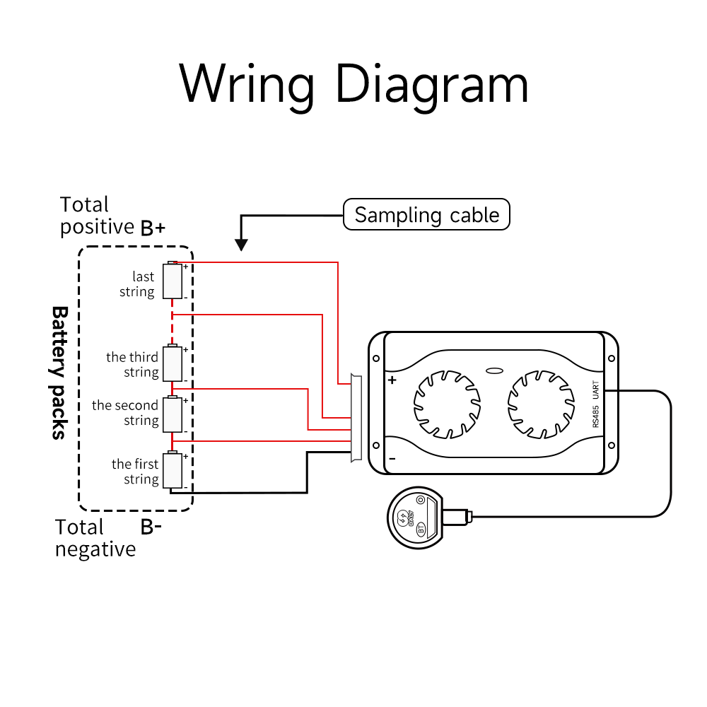 Daly Active Balancer 4S LifePo4 Balancer LTO 6S Li-ion Balance Board 3S 4S 7S 8S 24V 10S Эквалайзер батареи 3,2 В 3,7 В 100A BMS