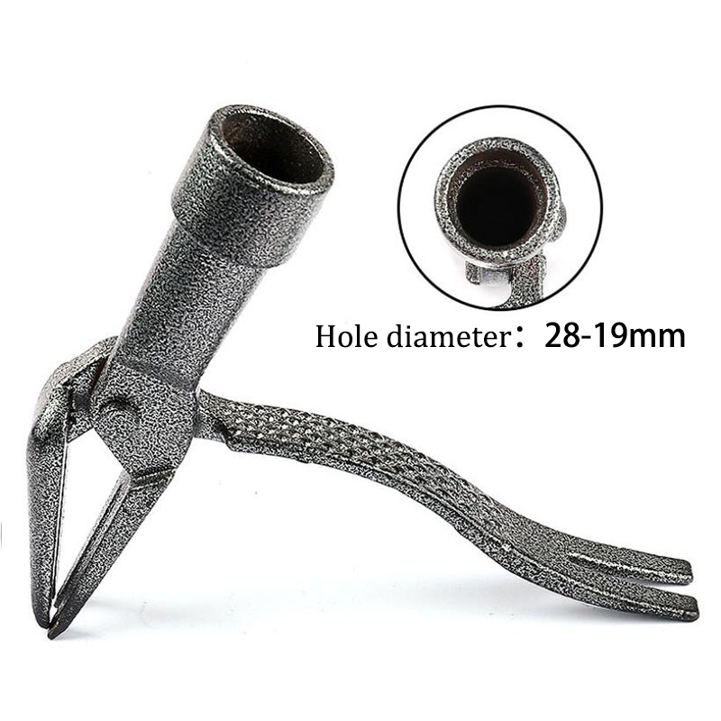 Gardening Tool Iron Weed Puller Tool Claw Weeder Root Remover Outdoor Garden Portable Weed Puller Removable With Foot Pedal