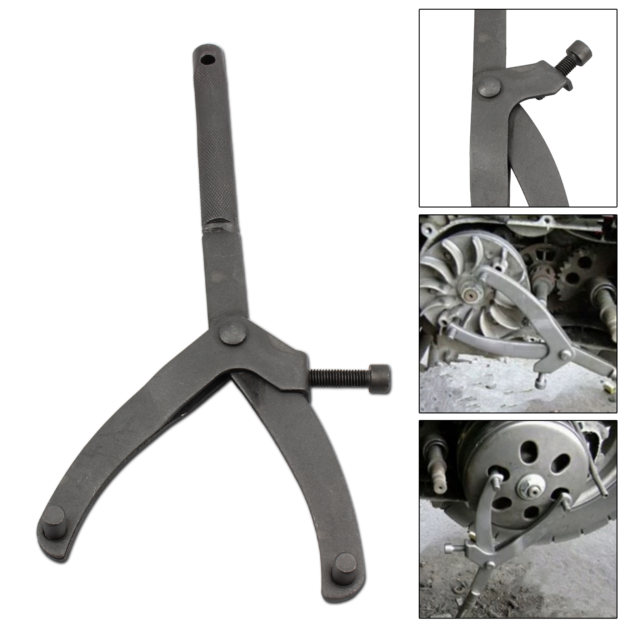 Professionelles Motorrad-Schwungrad-Abzieher-Werkzeug vom Typ Y, rutschfester Entfernungsinstallateur für die Wartung von Dirt Bikes mit universeller Passform