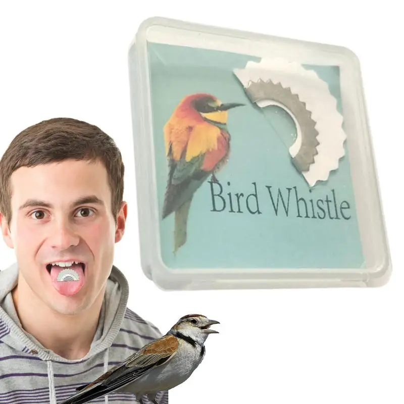 Bird Whistle That Fits Inside Mouth Hiden Magic Tweeting Noisemaker Toy Tricks Gag Bird Caller Bird Whistles Entertainment Tools