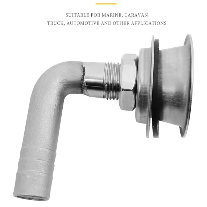 マリンボートガス燃料タンク空気を防ぎ、水タンクを介してステンレス鋼フラッシュマウント、取り付けガスハードウェア、316