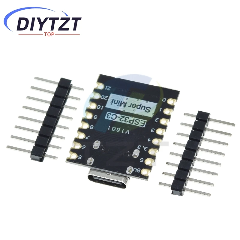 DIYTZT 1/5 Uds ESP32-C3 Placa de desarrollo ESP32 SuperMini Placa de desarrollo ESP32 WiFi Bluetooth para Arduino