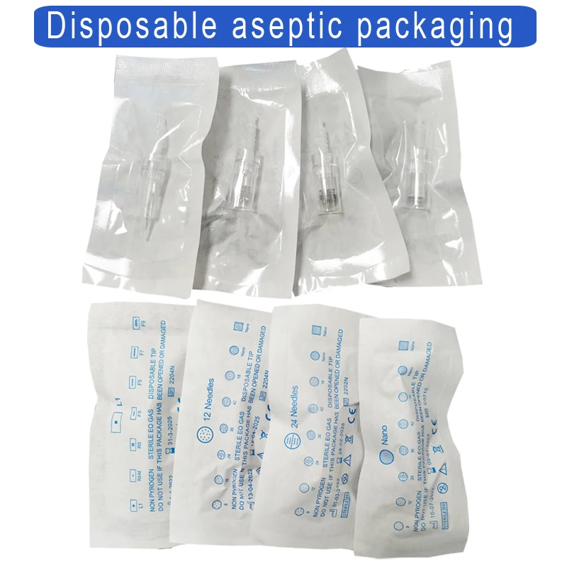 100/50/10ชิ้นตลับ derma pen สำหรับ dr。pen M7 M5 E30 N2เข็ม A10 1 3 5 7 9 12 24 36 42 PIN NANO Mesotherapy MTS สัก