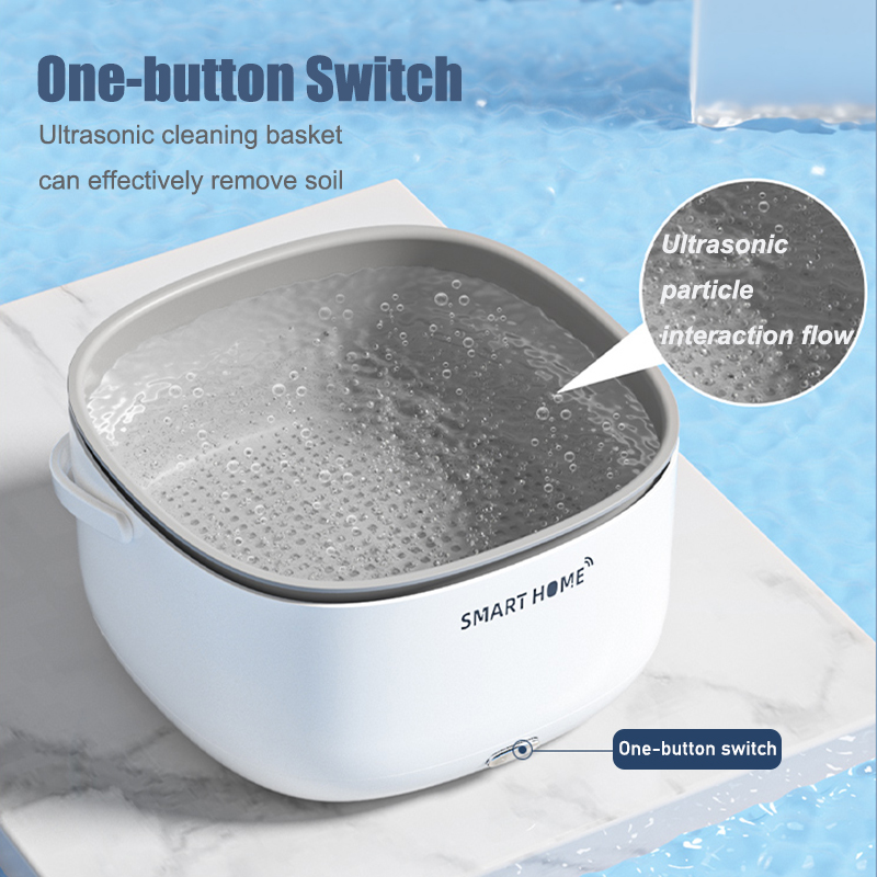 Electric Vegetable And Fruit Washing Machine Food Remove Pesticide Residues Washer Kitchen Fruit Dirt Cleaning Purifier Basket