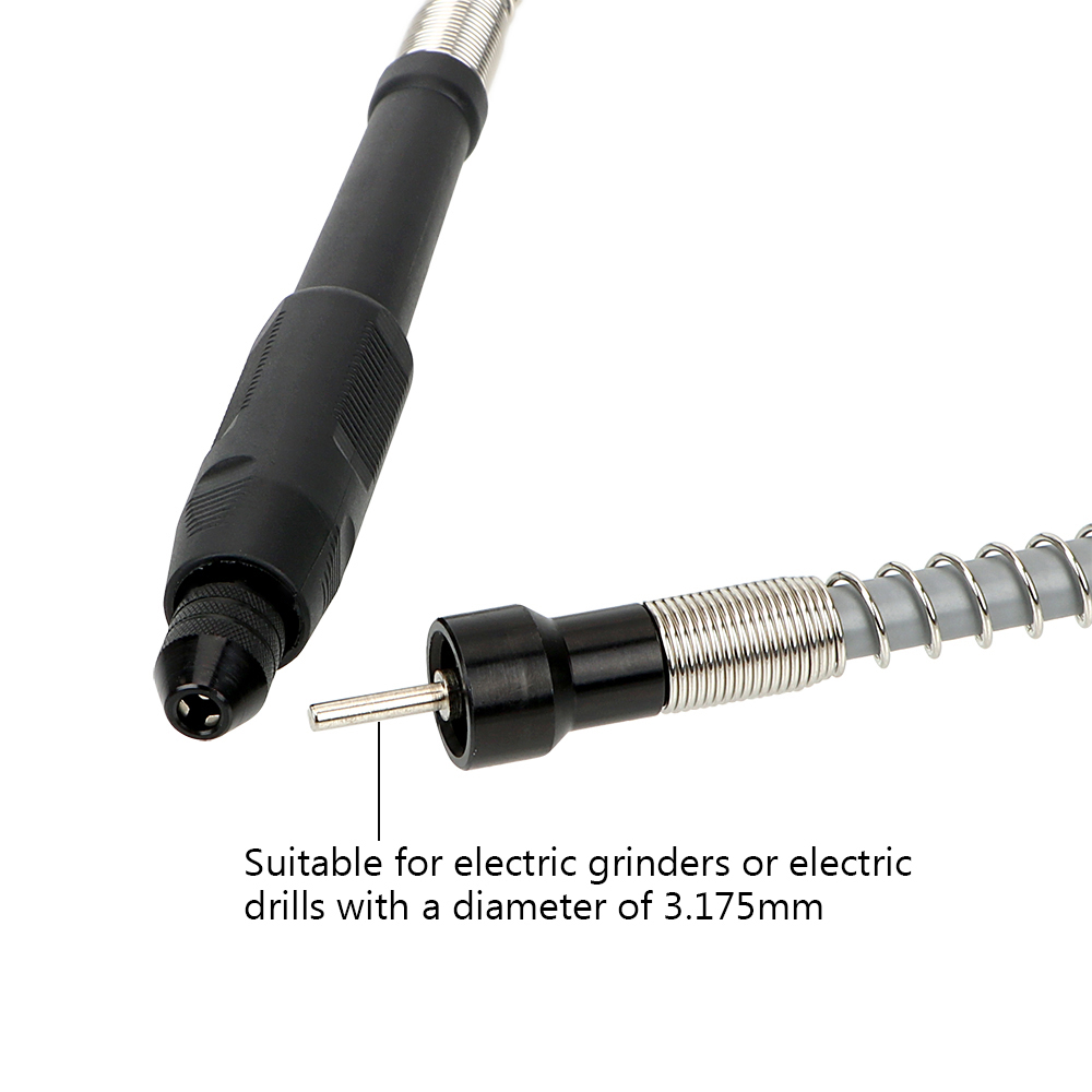Weicher Flex-Wellenschleifer, flexibler Schaft mit 0,3–3,2 mm Bohrfuttergriff für Dremel 3000-Zubehör für Elektrowerkzeuge