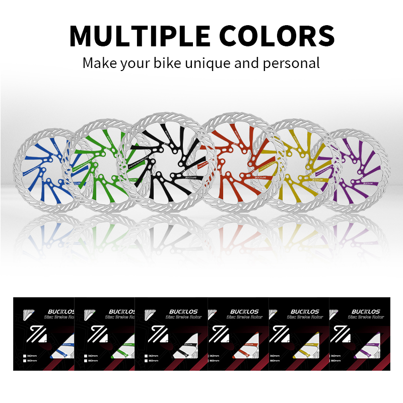 Rotor BUCKLOS G3CS 160MM 180MM 203MM Rotor de freno de disco de bicicleta Rotor de frenos hidráulicos Rotores MTB de carretera de alta resistencia 160