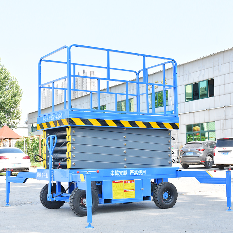 Scissor Lift Table Electric Hydraulic Platform Lift Electric Scaffolding Lifting Platform