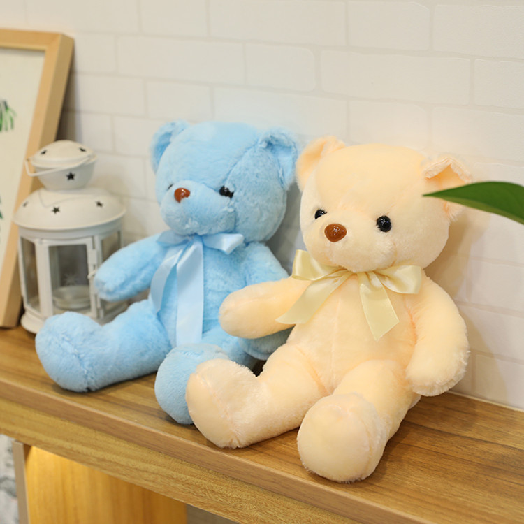 ตุ๊กตา Stitch ยัดไส้ตุ๊กตาหนานุ่มหมีนุ่ม30ซม. 10สไตล์ตุ๊กตาหมีเท็ดดี้สีชมพูเทาขาว kado ulang tahun น่ารักสำหรับเด็กผู้หญิงเด็กผู้ชาย
