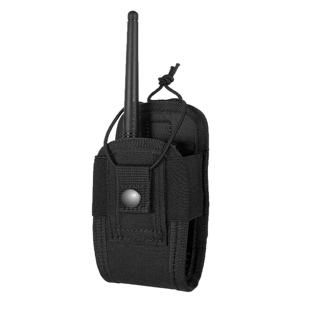 Uniwersalny pokrowiec na radio, kabura na radio, etui na radio Molle, wojskowa, wytrzymała torba na radio dla policji i strażaków, na dwa radio.