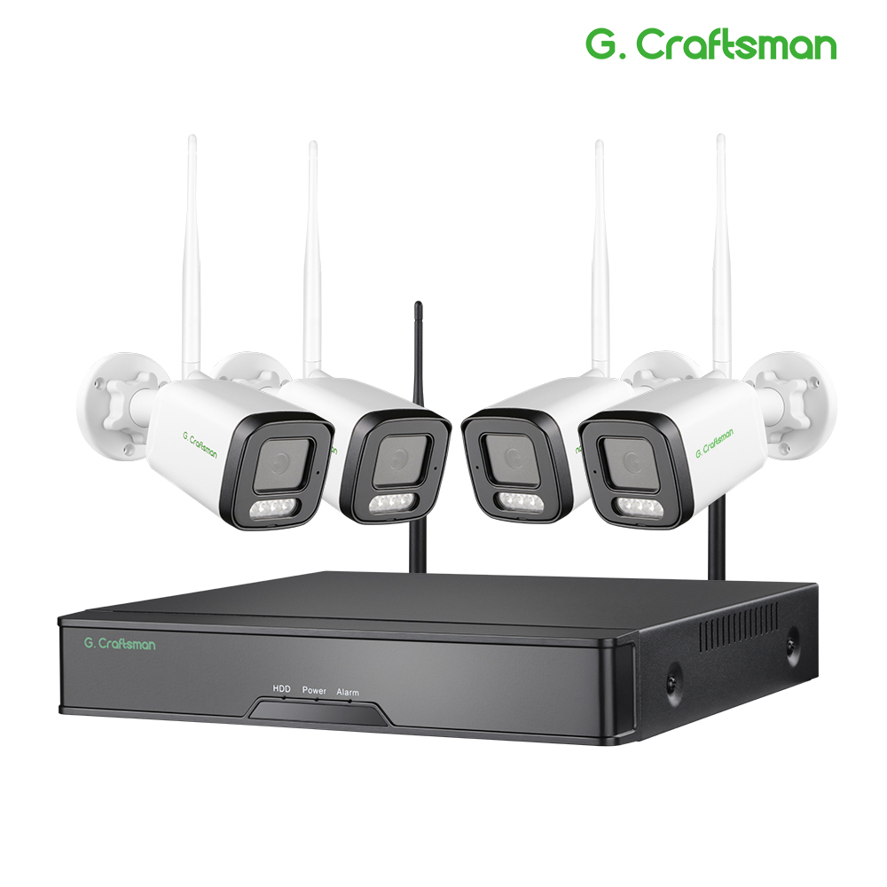 RU XMeye 4CH T 5MP Wi-Fi Система KIT Обнаружение лица Беспроводная система Onvif CCTV Видеонаблюдение Безопасность G.Craftsman