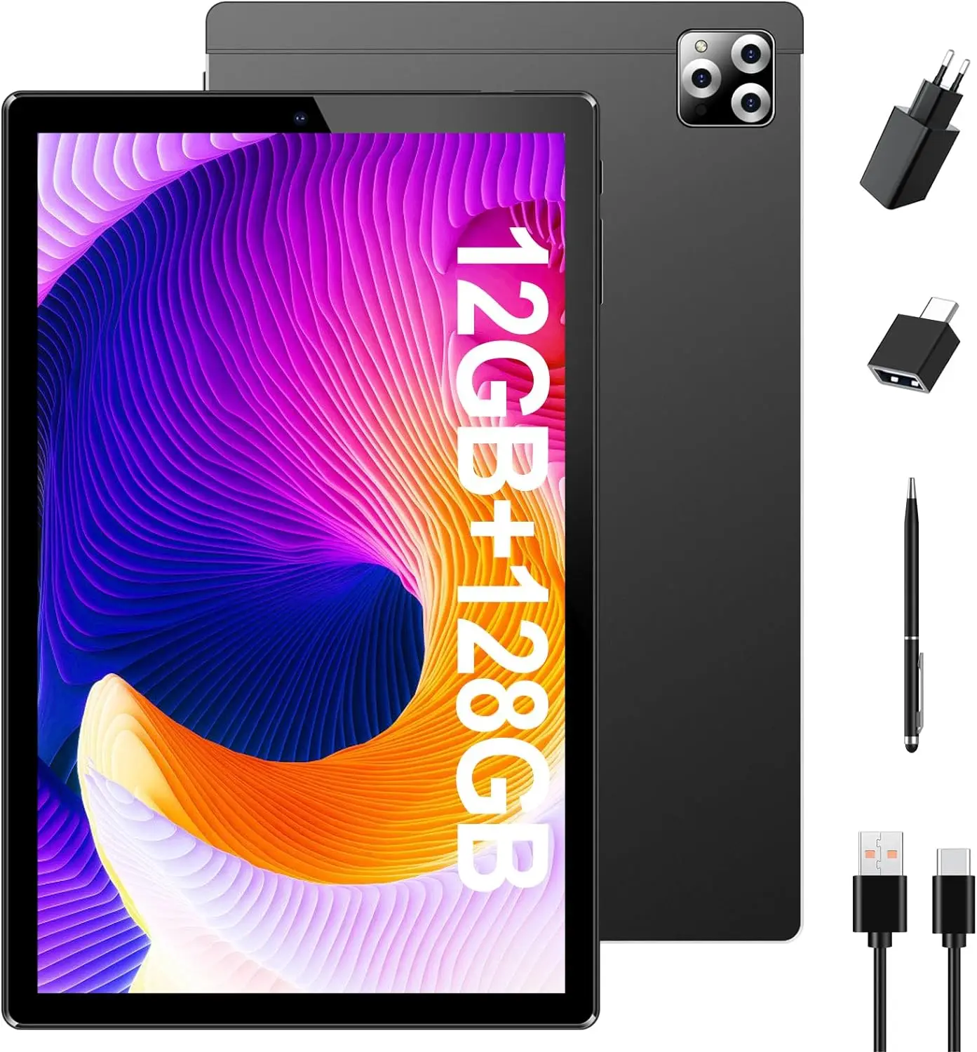 Tableta Pad 10 Pro Original de 10,1 pulgadas, dispositivo con Android 13, Snapdragon 8gen2 Global, 128GB + 12GB, 10000mah, 5G, SIM Dual, WIFI, Pantalla Completa HD